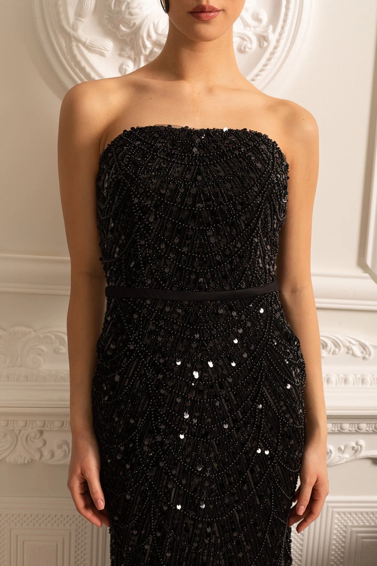 Serene Glow Dress — Champagne Glow Edition