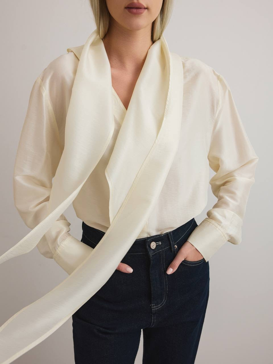 Camille Bow Blouse