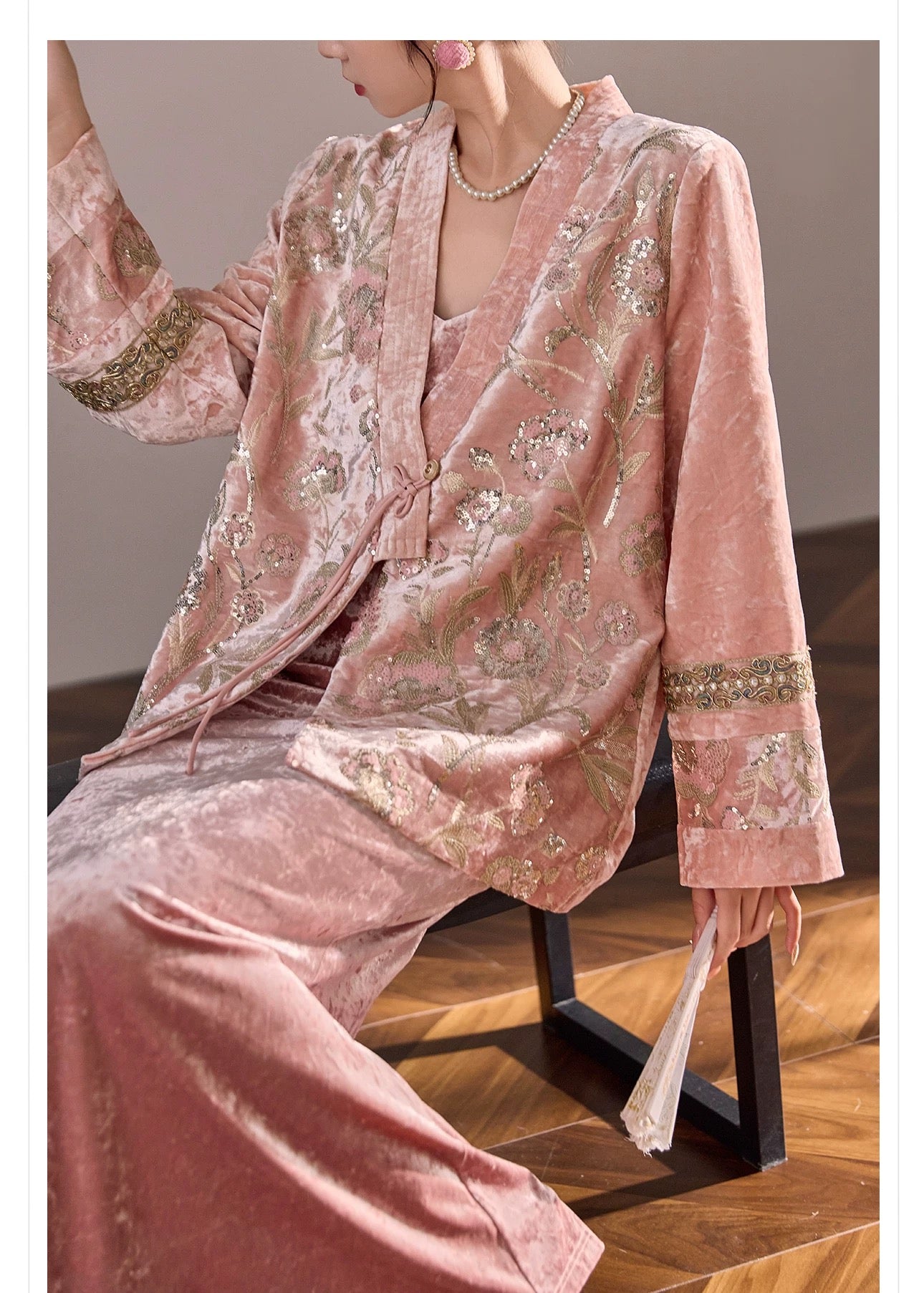 Layali Rose Kimono