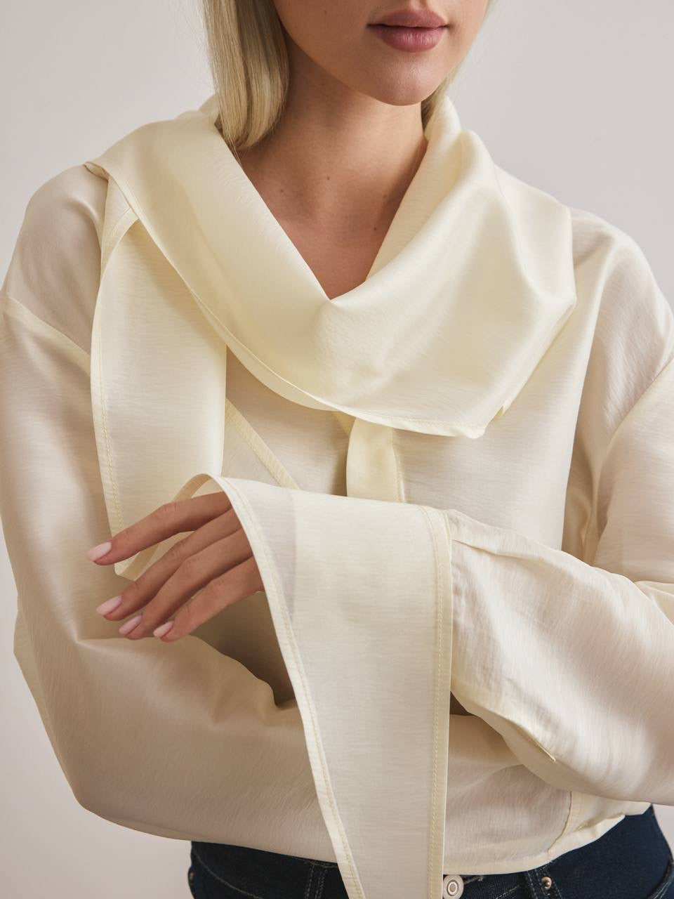 Camille Bow Blouse