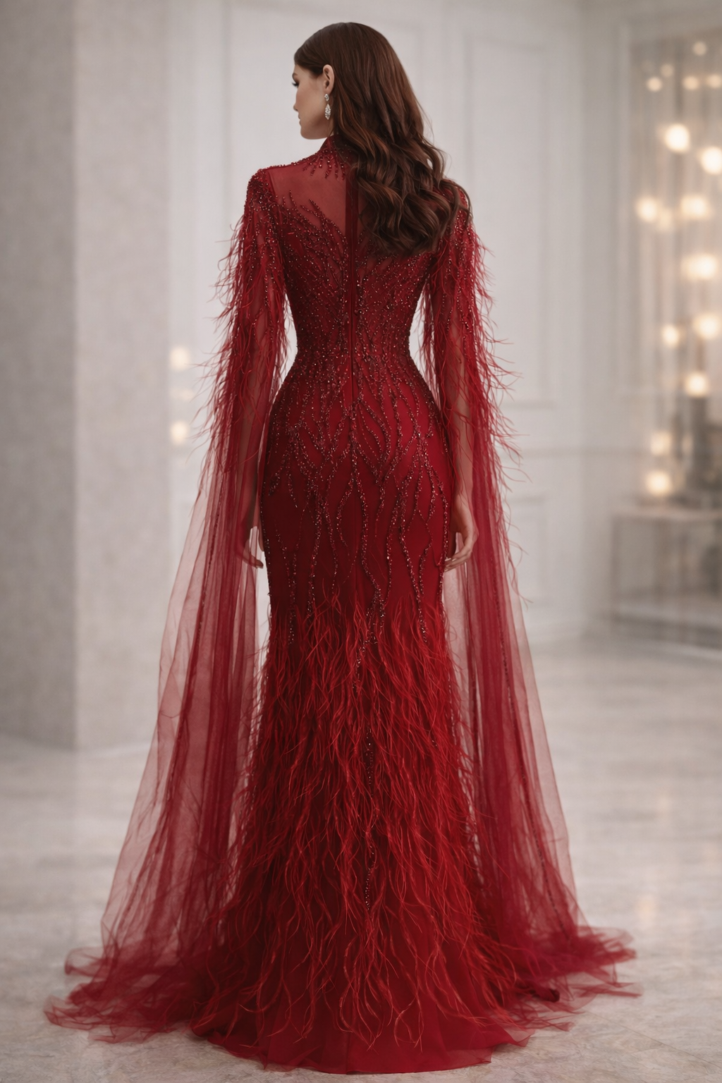 Aaliyah Gown Red