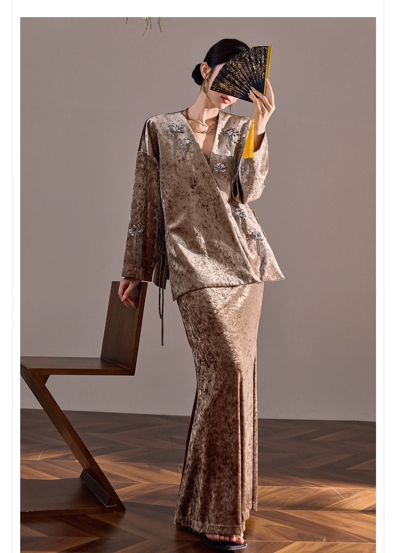 Veloura Slip Dress
