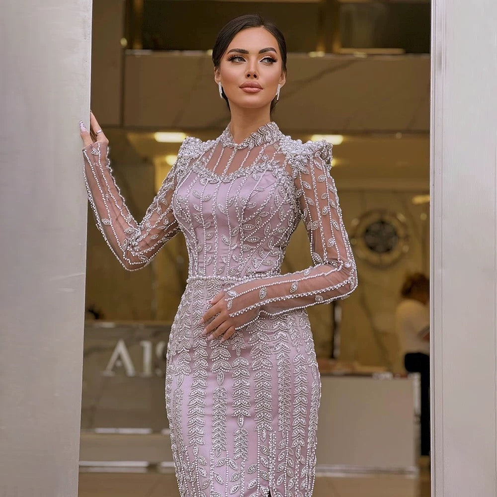Elara Pink Gown