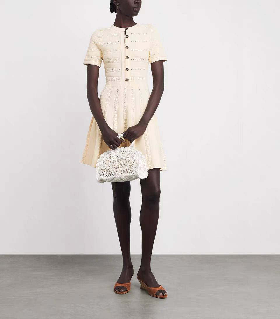 Elowen Pleated Mini Dress