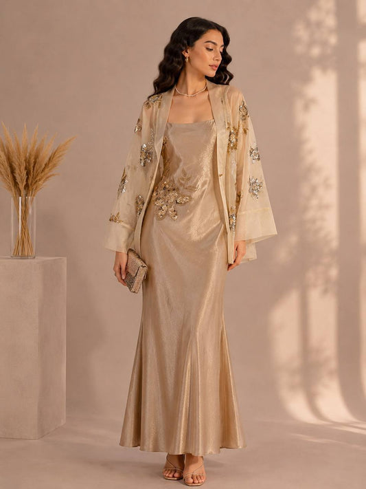 Serenelle Embellished Maxi Dress