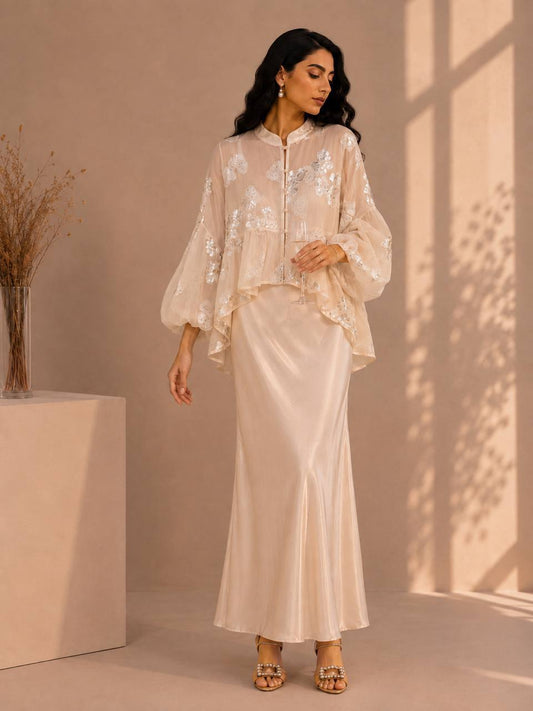 Elowen Satin Maxi Dress