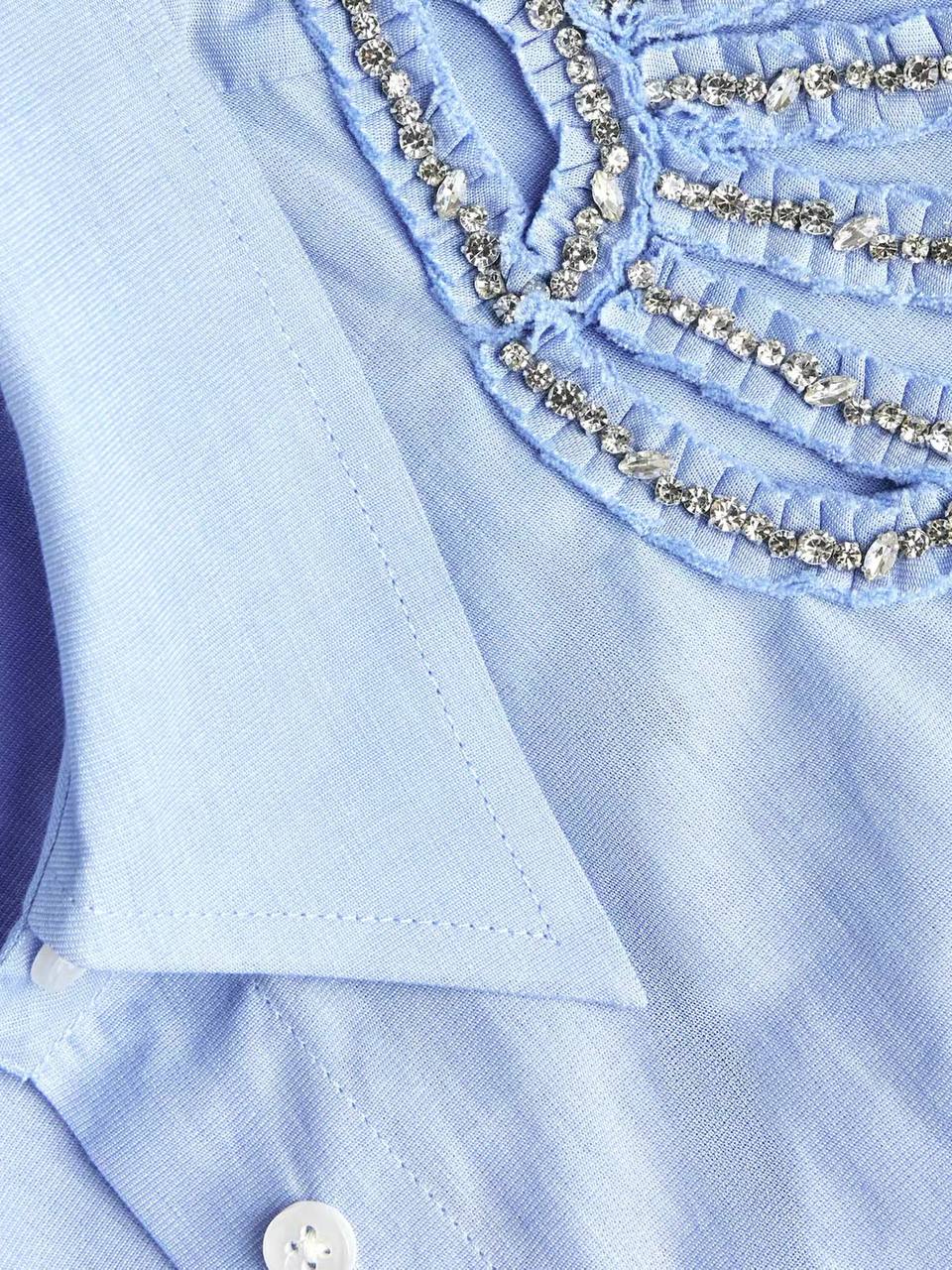 Sally Embellished Shoulder Shirt