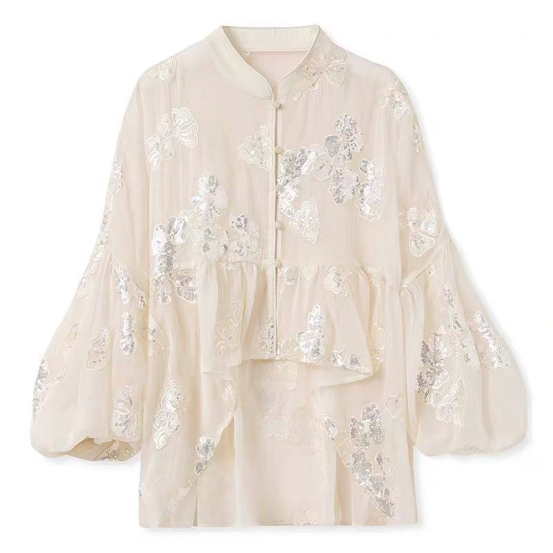 Elowen Embellished Kimono Blouse