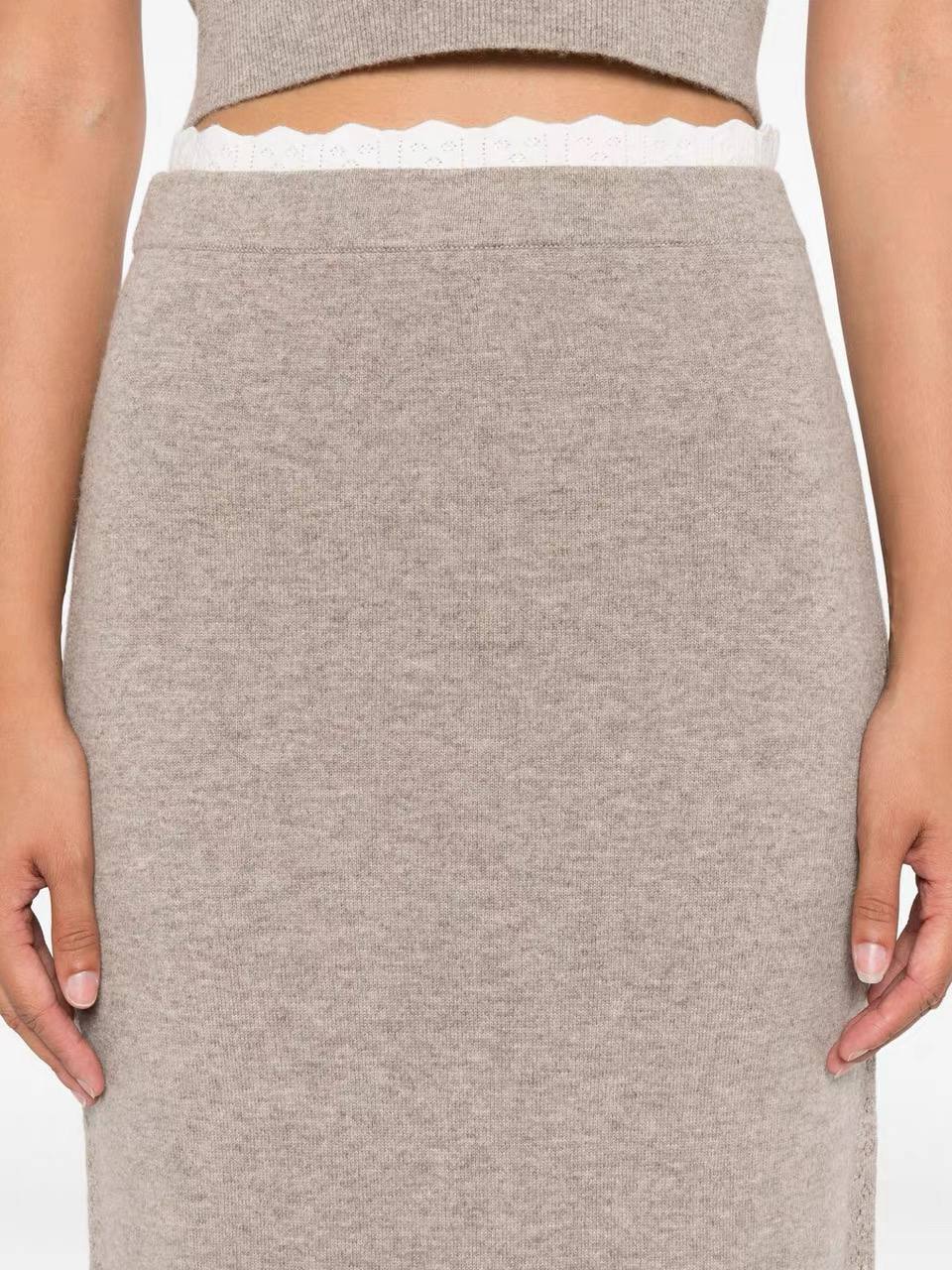 Mila Knit Midi Skirt