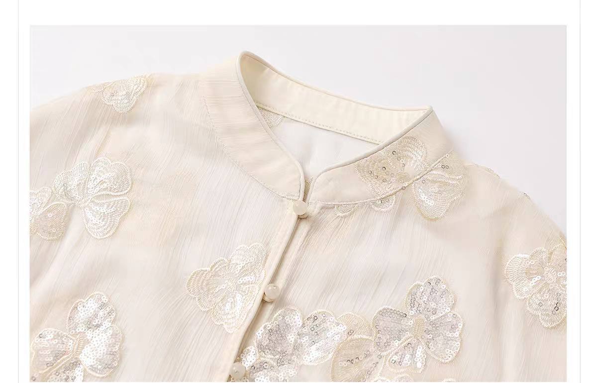 Elowen Embellished Kimono Blouse