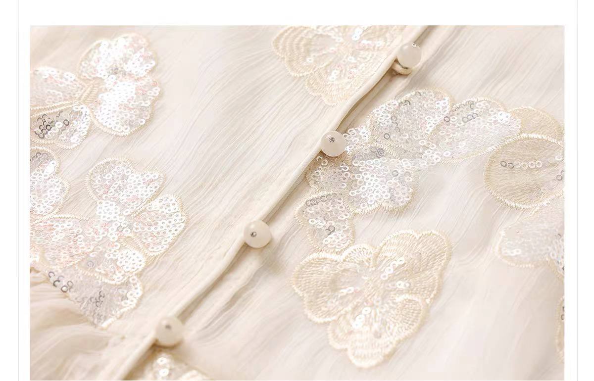 Elowen Embellished Kimono Blouse