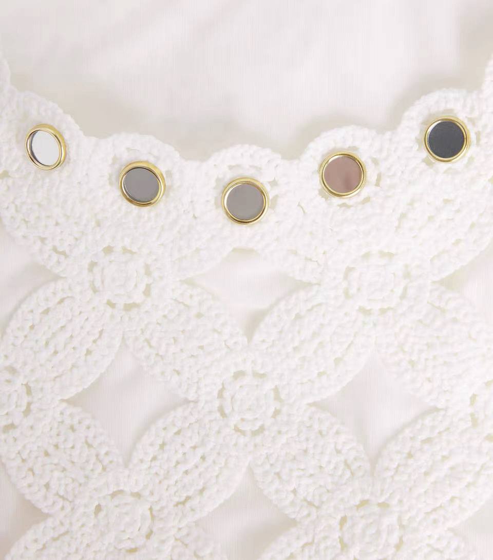 Mila Mirror Lace Mini Dress