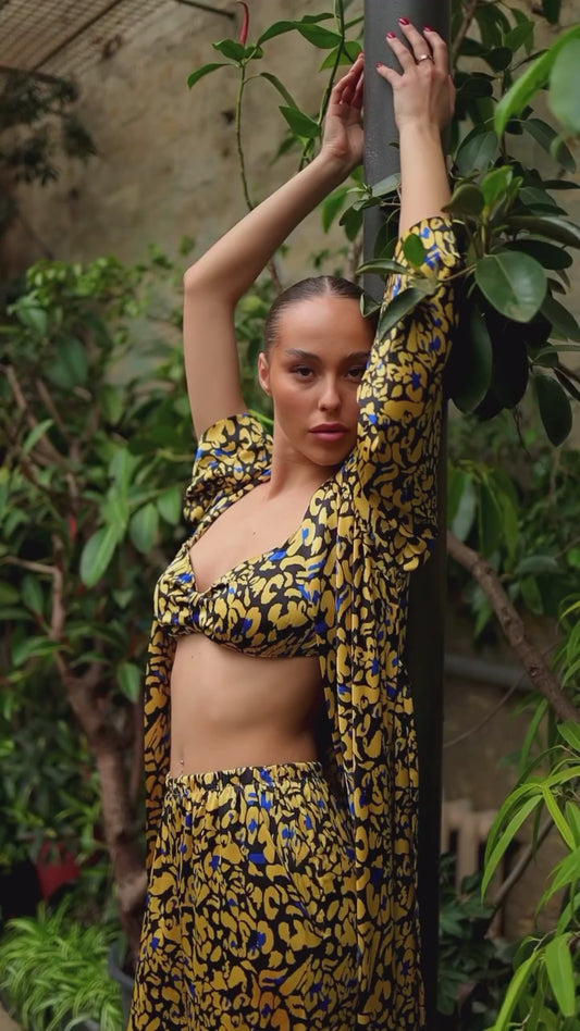 Celeste — striped lounge set