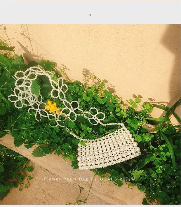 UGALS Pearl Flower Strap Mini