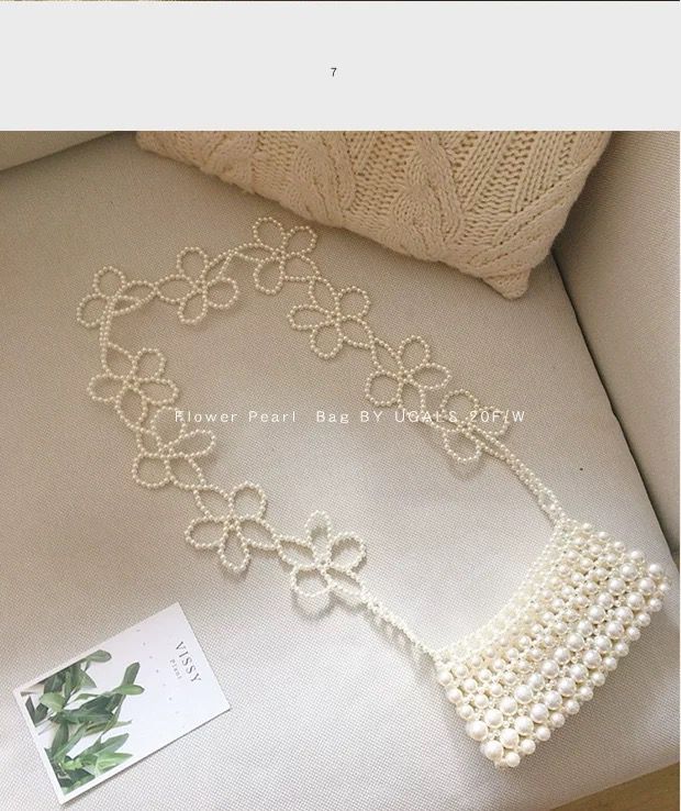 UGALS Pearl Flower Strap Mini