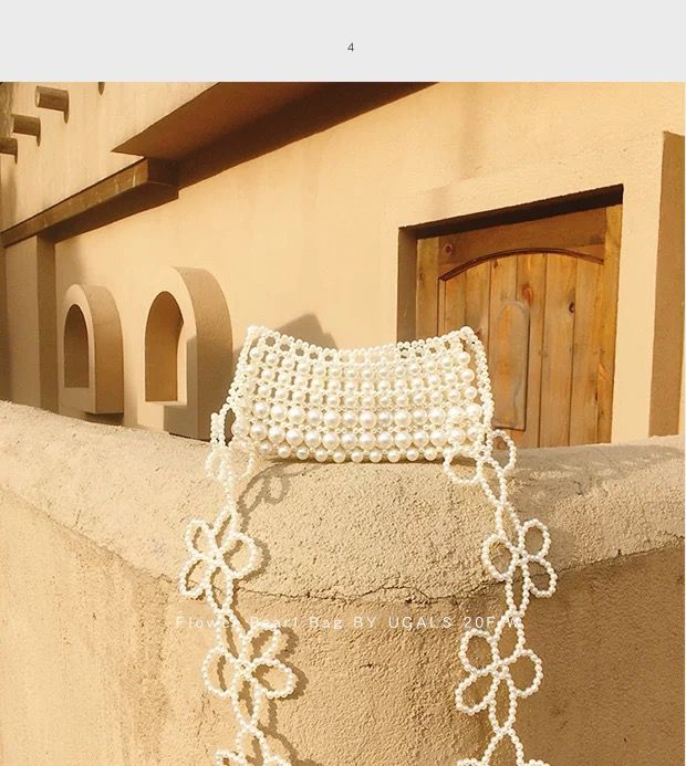 UGALS Pearl Flower Strap Mini