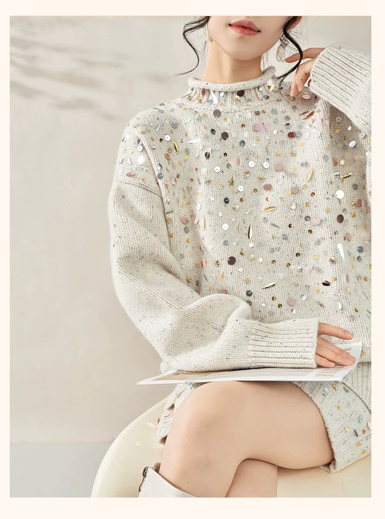 Sequin Knit Set
