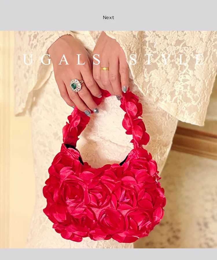 UGALS Floral Cloud Hobo
