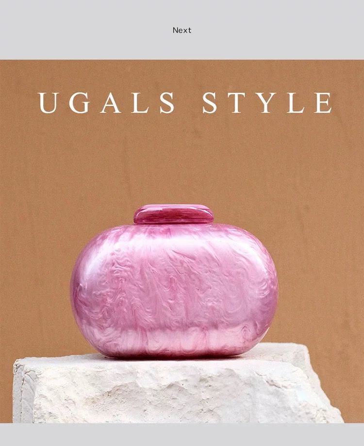 Клатч UGALS Marble Glow