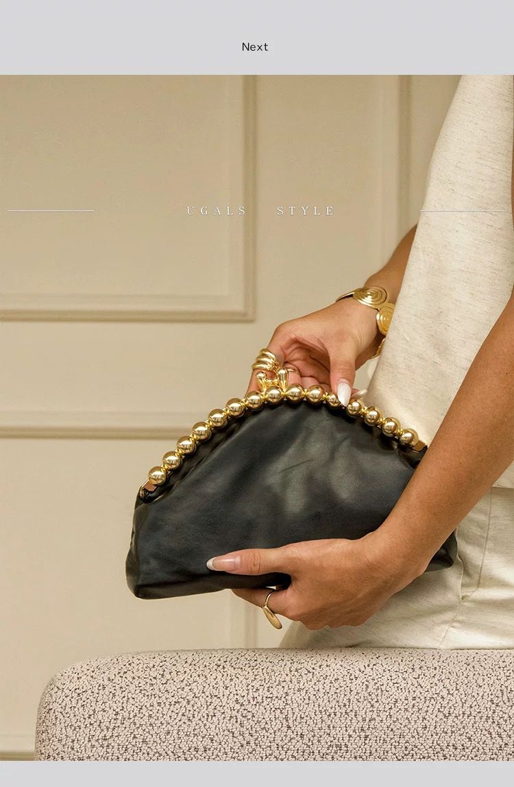 UGALS Black Sphere Clutch
