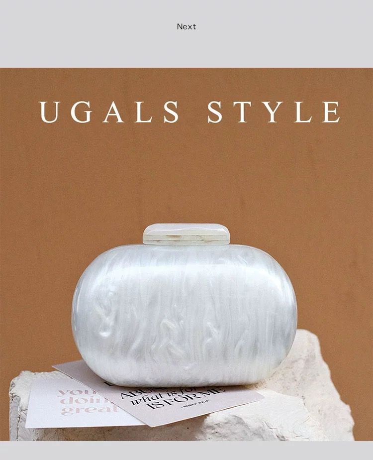 Клатч UGALS Marble Glow