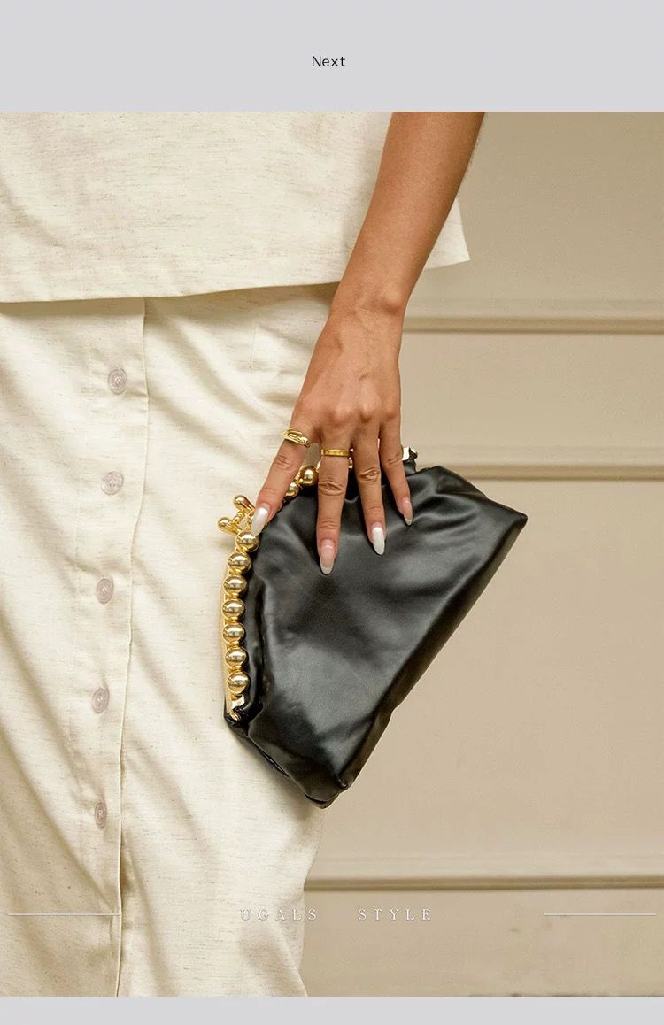UGALS Black Sphere Clutch