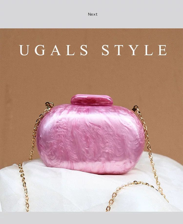 Клатч UGALS Marble Glow