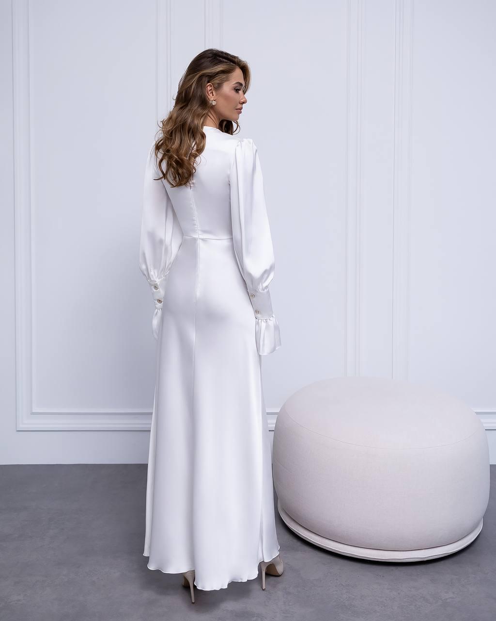Satin Maxi Dress