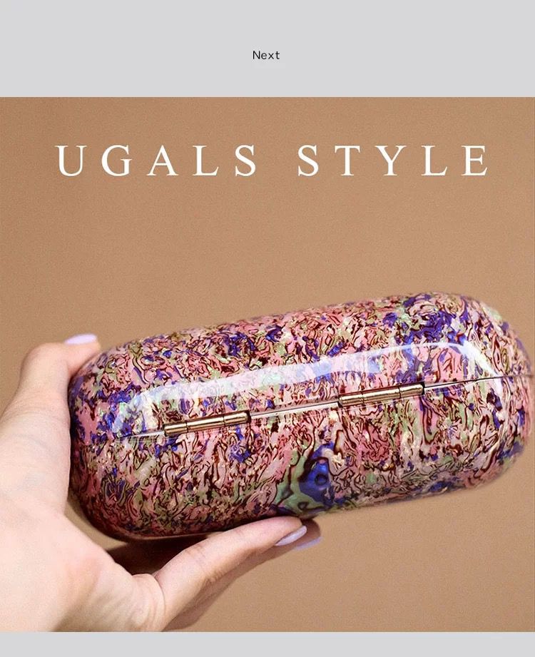 Клатч UGALS Marble Glow