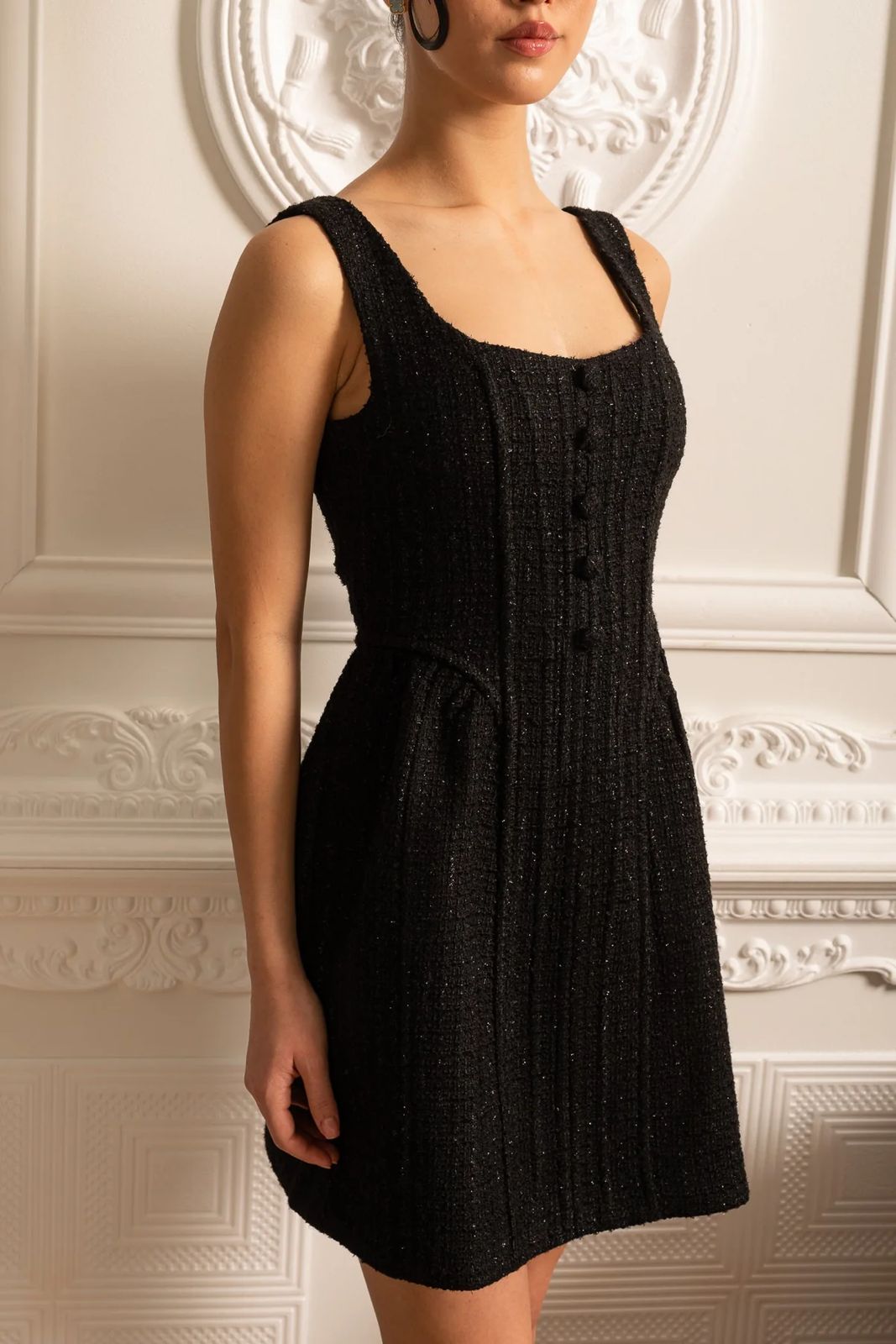 Elara Mini Dress Black