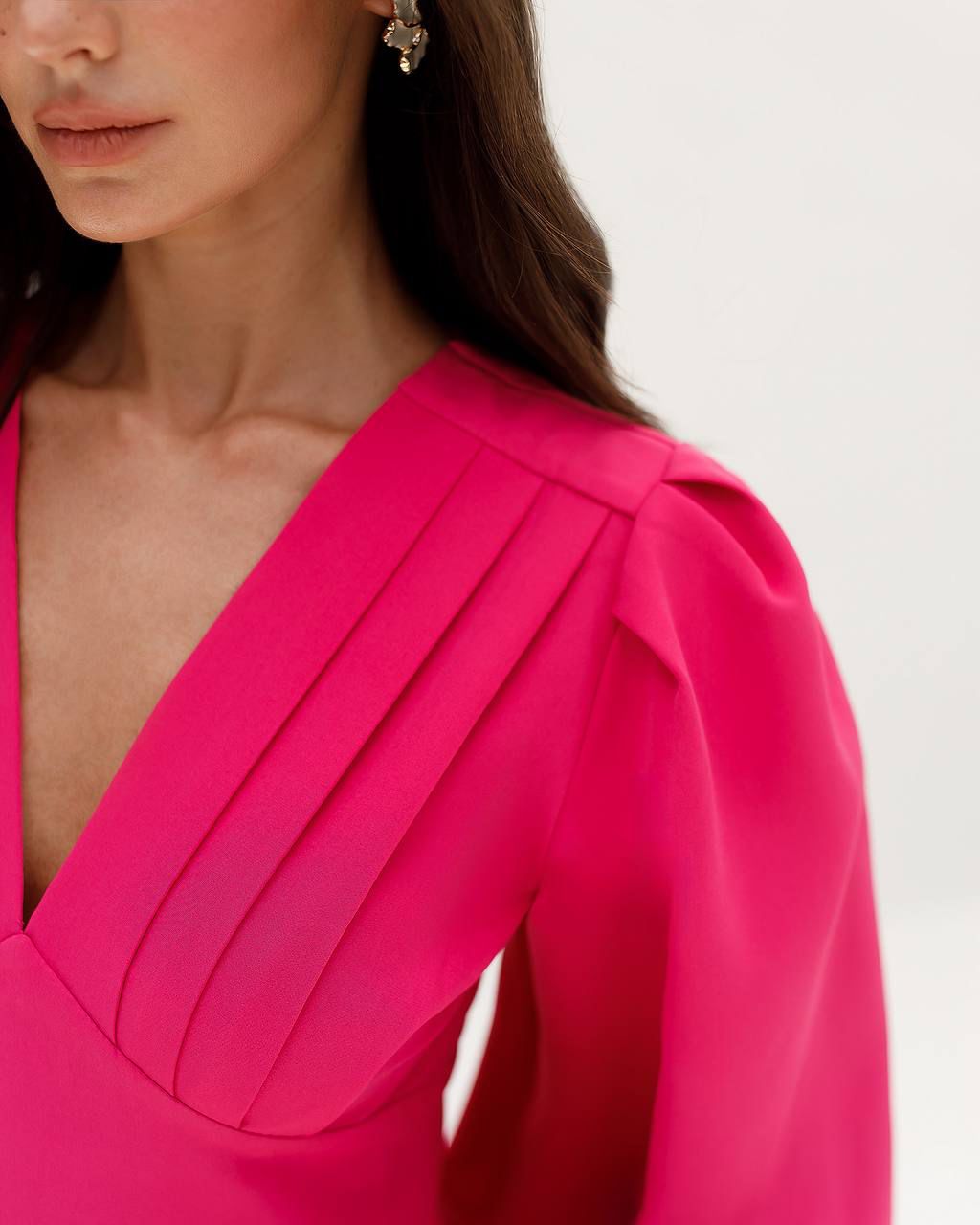 Gloria Midi Dress Pink