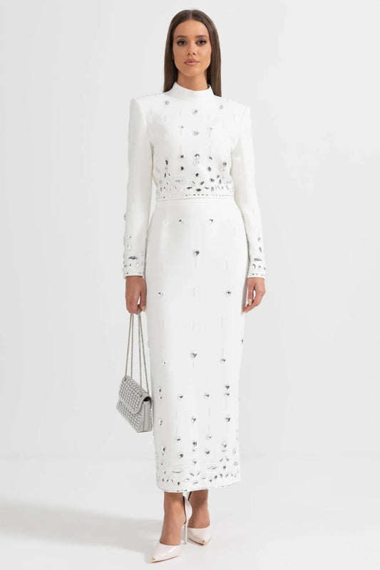 Сукня Crystal Halo біла