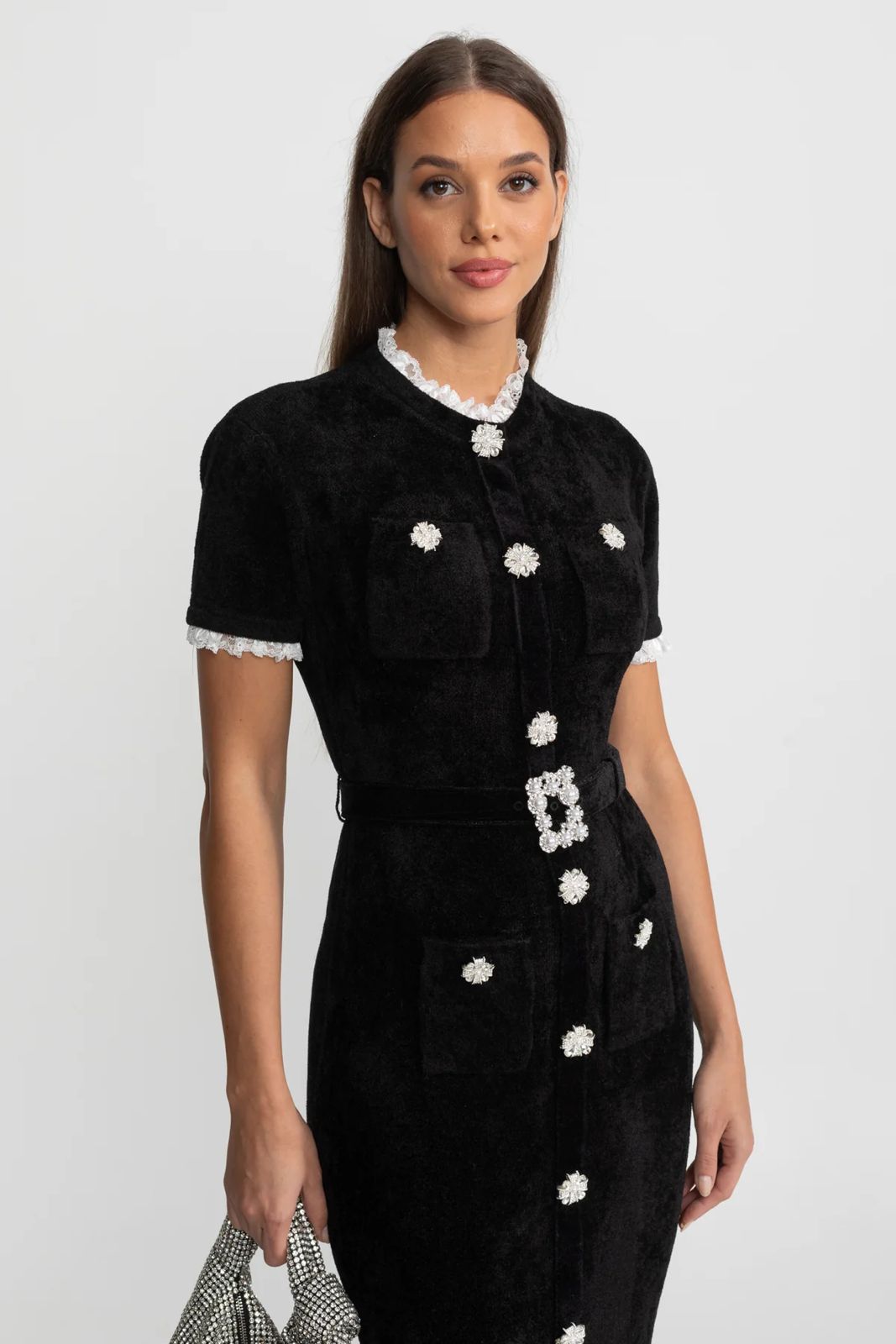 Сукня з кристалами Noar Velvet