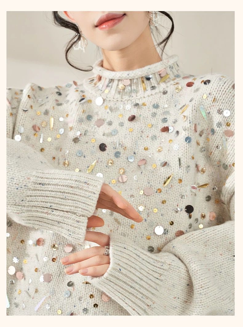Sequin Knit Set