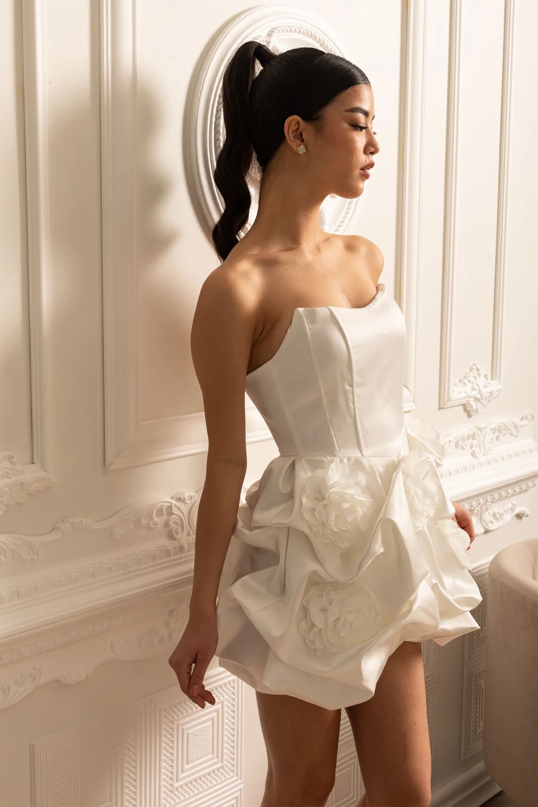 Aveline Mini Dress White