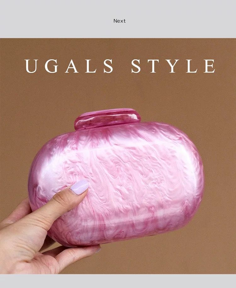 Клатч UGALS Marble Glow