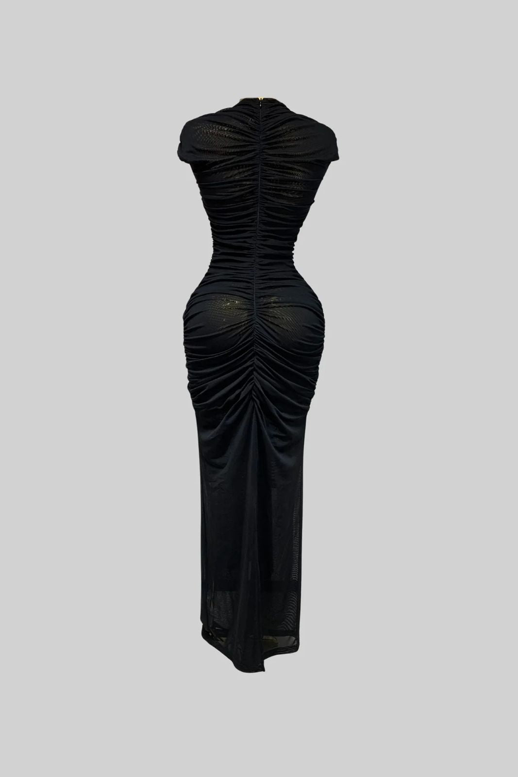 Ravelle Long Dress Black