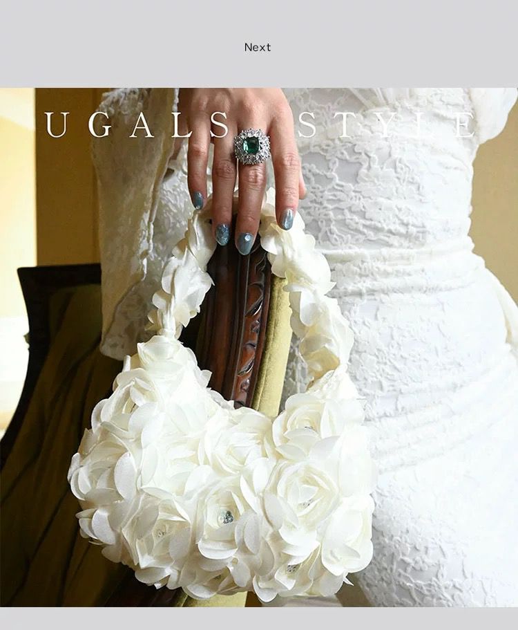 UGALS Floral Cloud Hobo