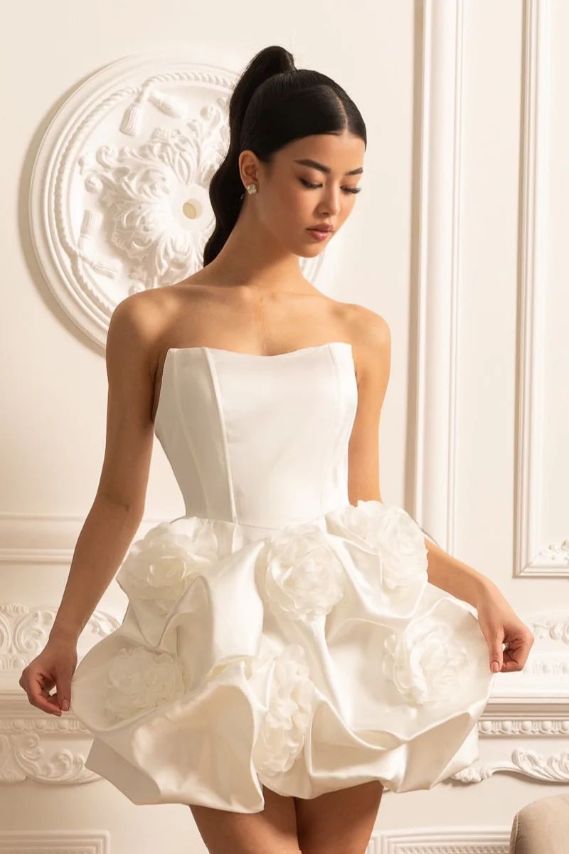 Aveline Mini Dress White
