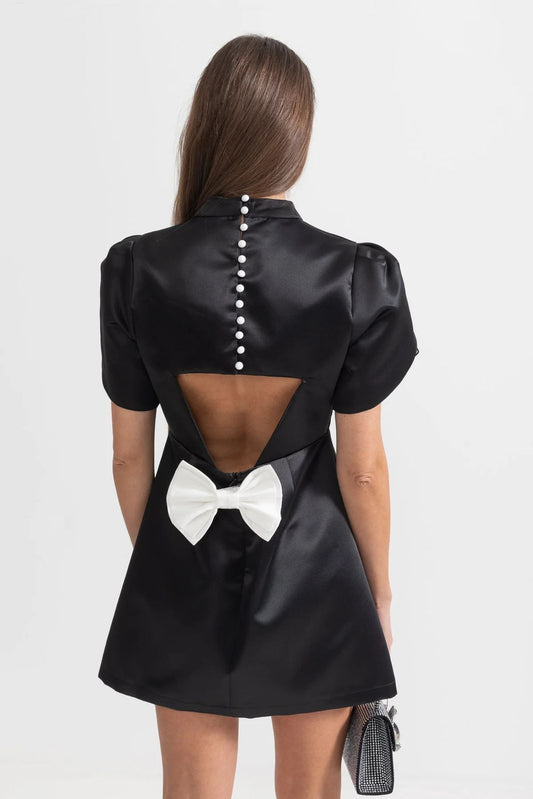 Velora Mini Dress Black