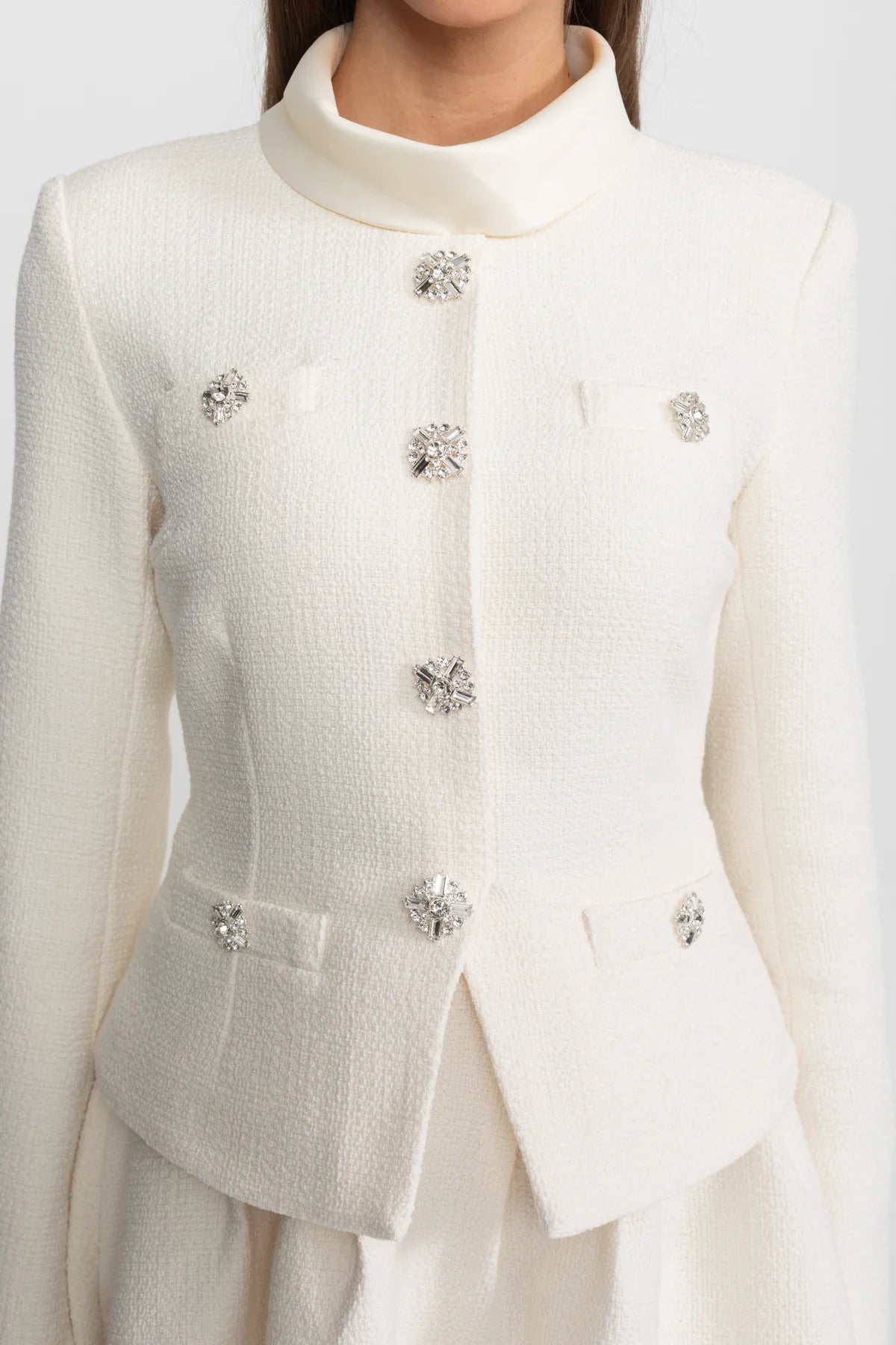 Celeste Ivory Mini Dress Set